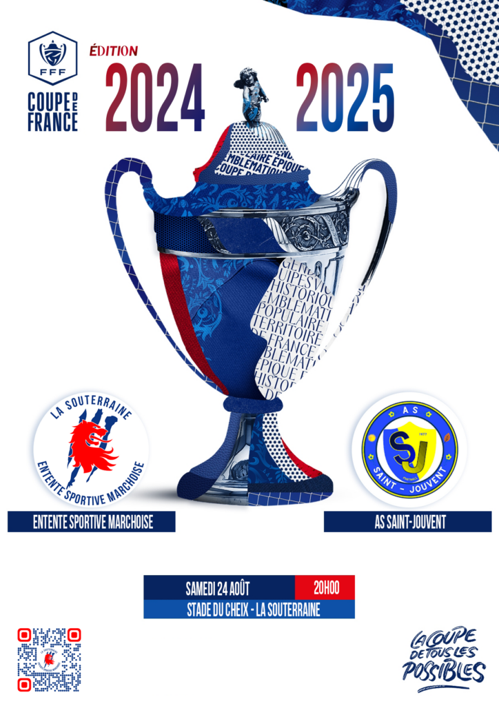 Affiche du match de Coupe de France